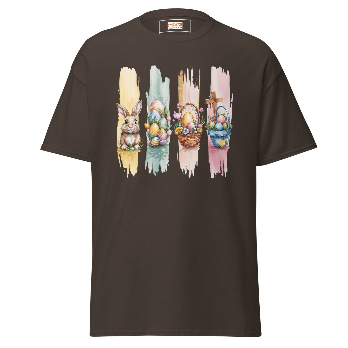 Easter Watercolour TÃ¢â‚¬â€˜Shirt Ã¢â‚¬â€œ Soft Pastel Bunny & Floral Graphic Tee