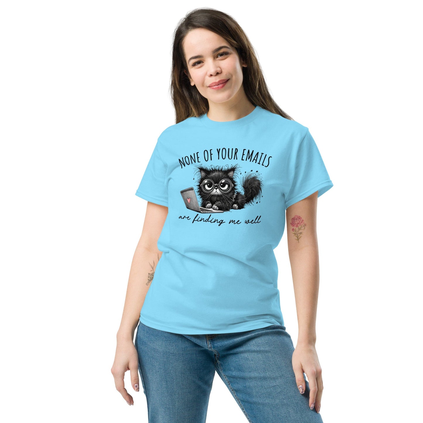 Email Sarcasm T-Shirt Ã¢â‚¬â€œ Funny Sarcastic Graphic Cotton Tee