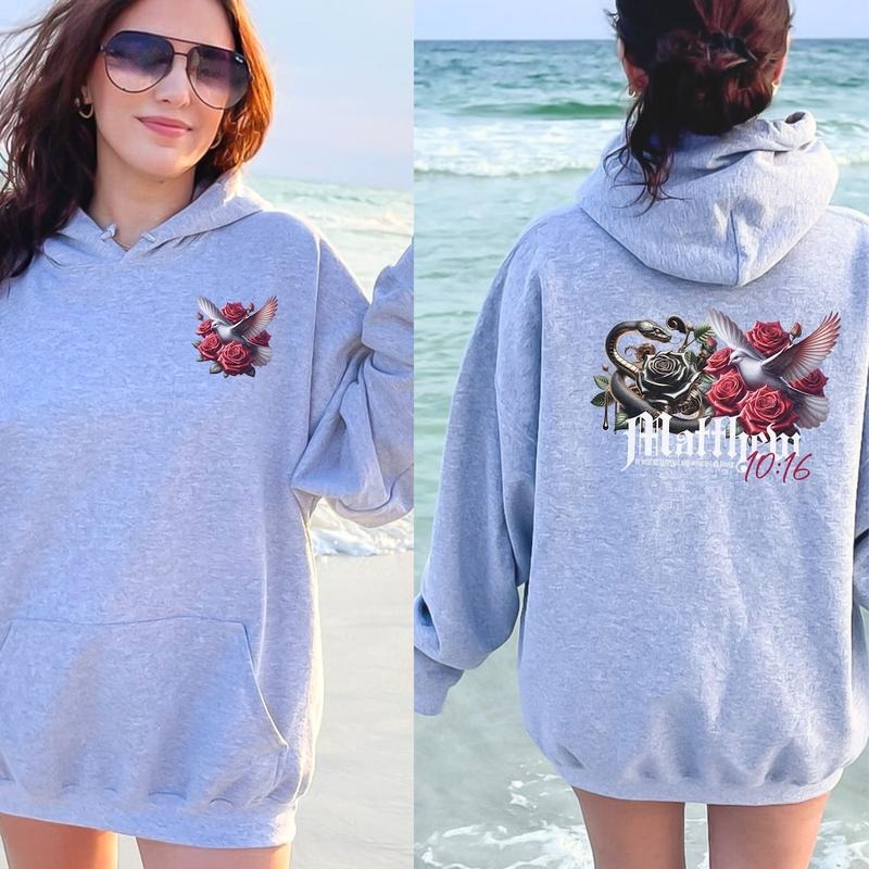 esus Hoodie, Bible Verse Sweatshirt, Aesthetic Christian Sweatshirts Cotton Womenswear