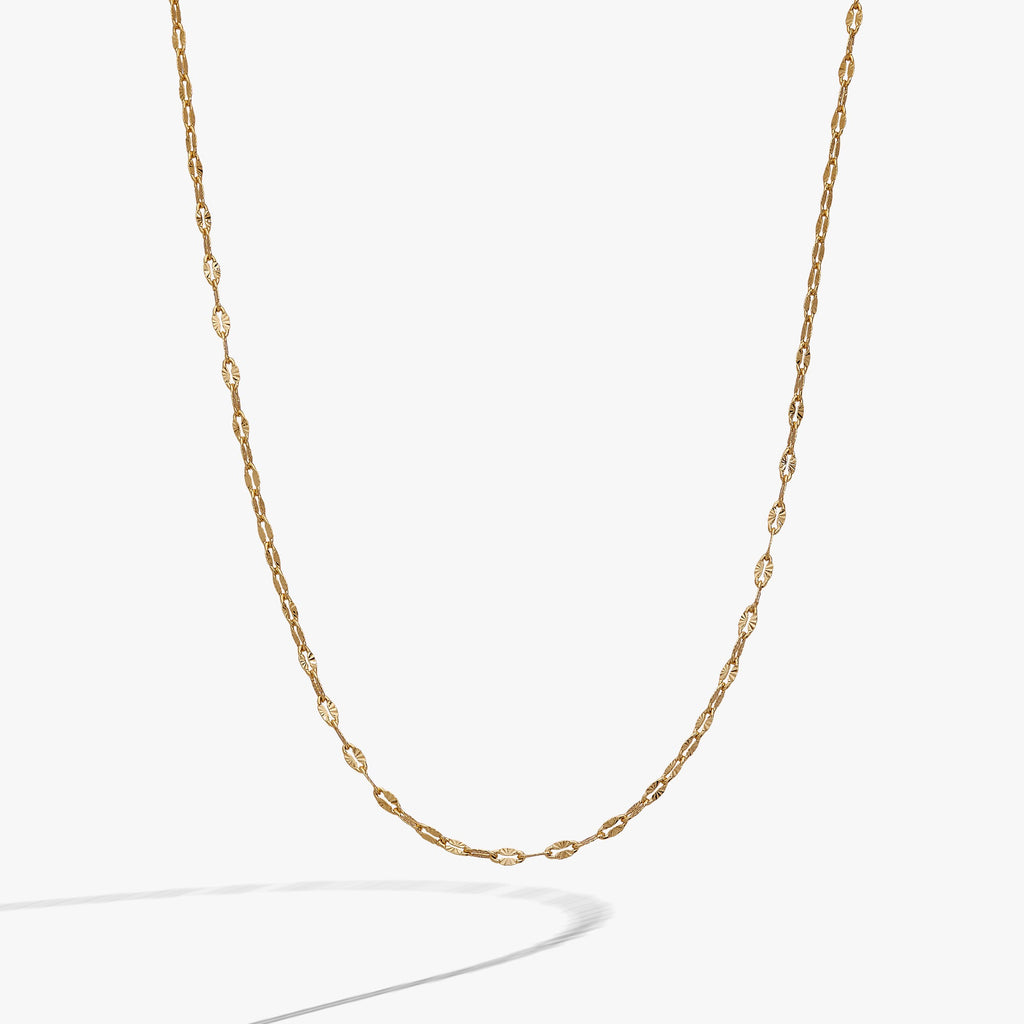 Multi Faceted Chain Necklace