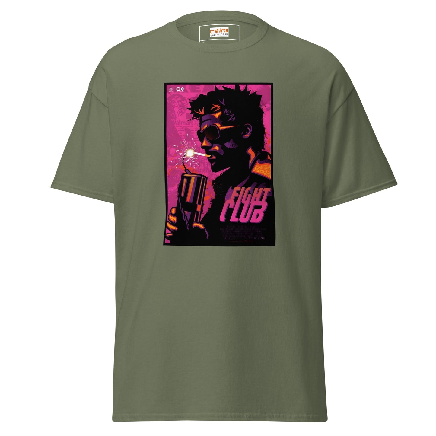 Fight Club Movie TÃ¢â‚¬â€˜Shirt Retro Film Graphic Tee Unisex Cotton
