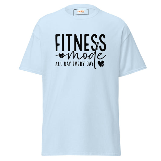 Fitness Mode Graphic Gym Tee Ã¢â‚¬â€œ Motivational Fitness Apparel for Men & Women