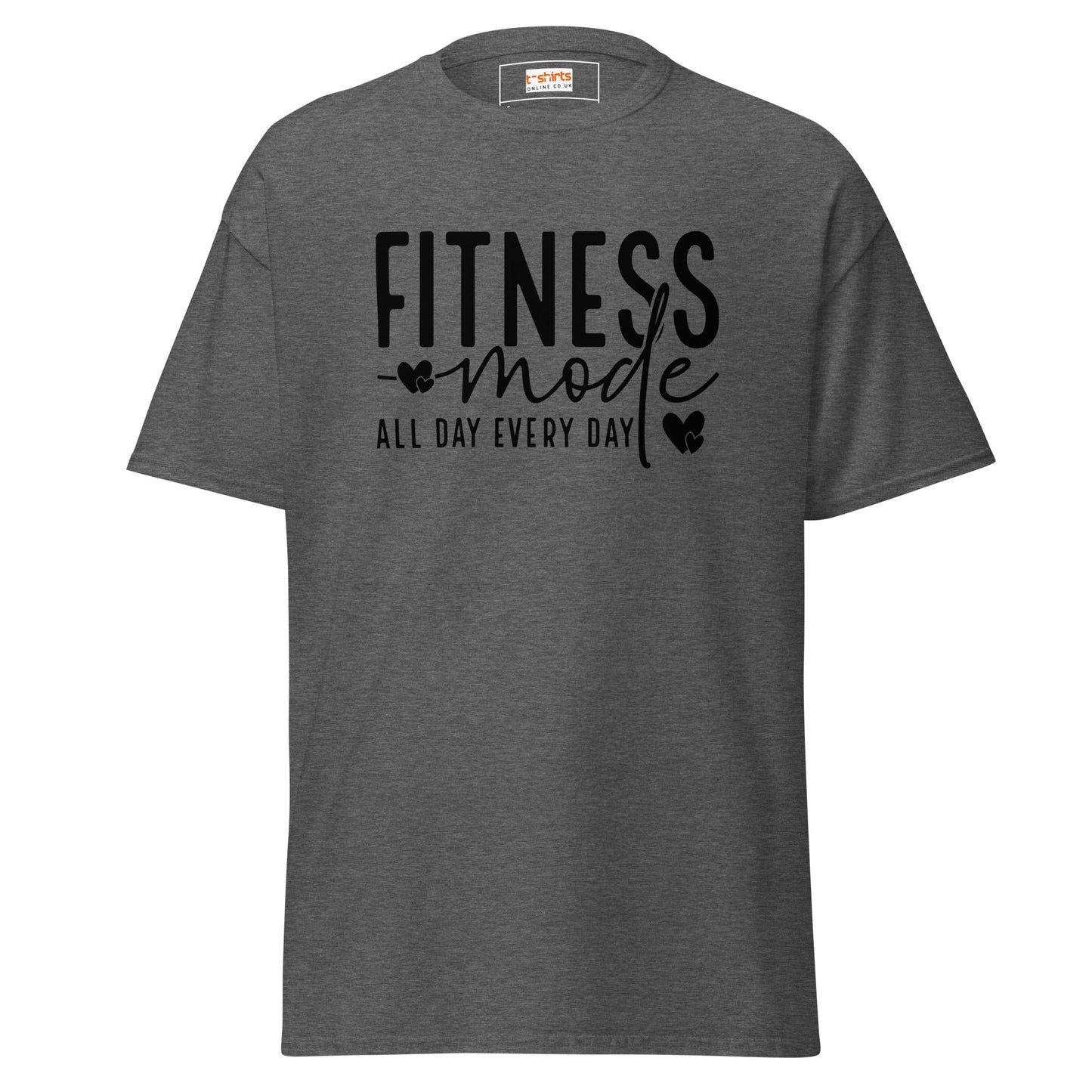Fitness Mode Graphic Gym Tee Ã¢â‚¬â€œ Motivational Fitness Apparel for Men & Women