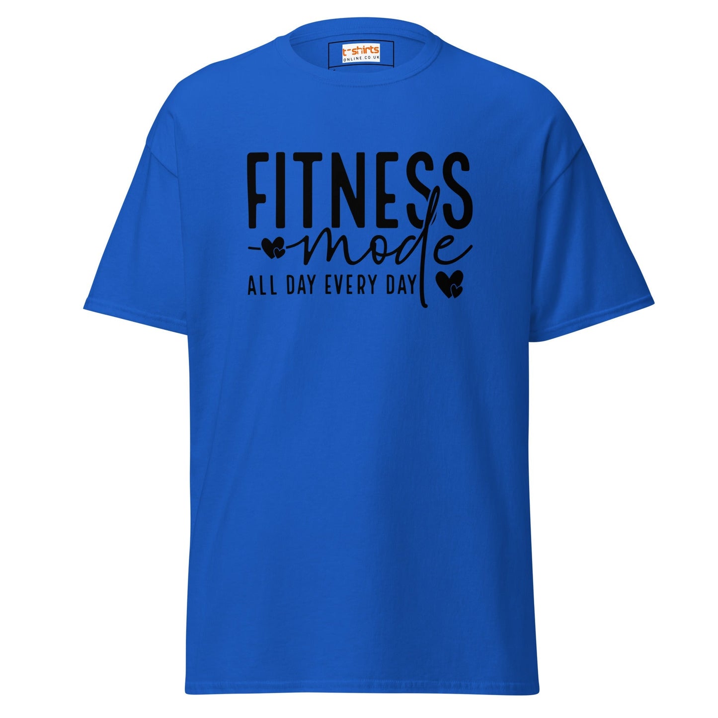 Fitness Mode Graphic Gym Tee Ã¢â‚¬â€œ Motivational Fitness Apparel for Men & Women