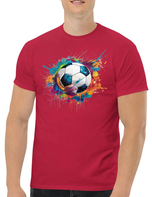 Football Soccer TÃ¢â‚¬â€˜Shirt Classic Sports Graphic Tee Unisex Cotton