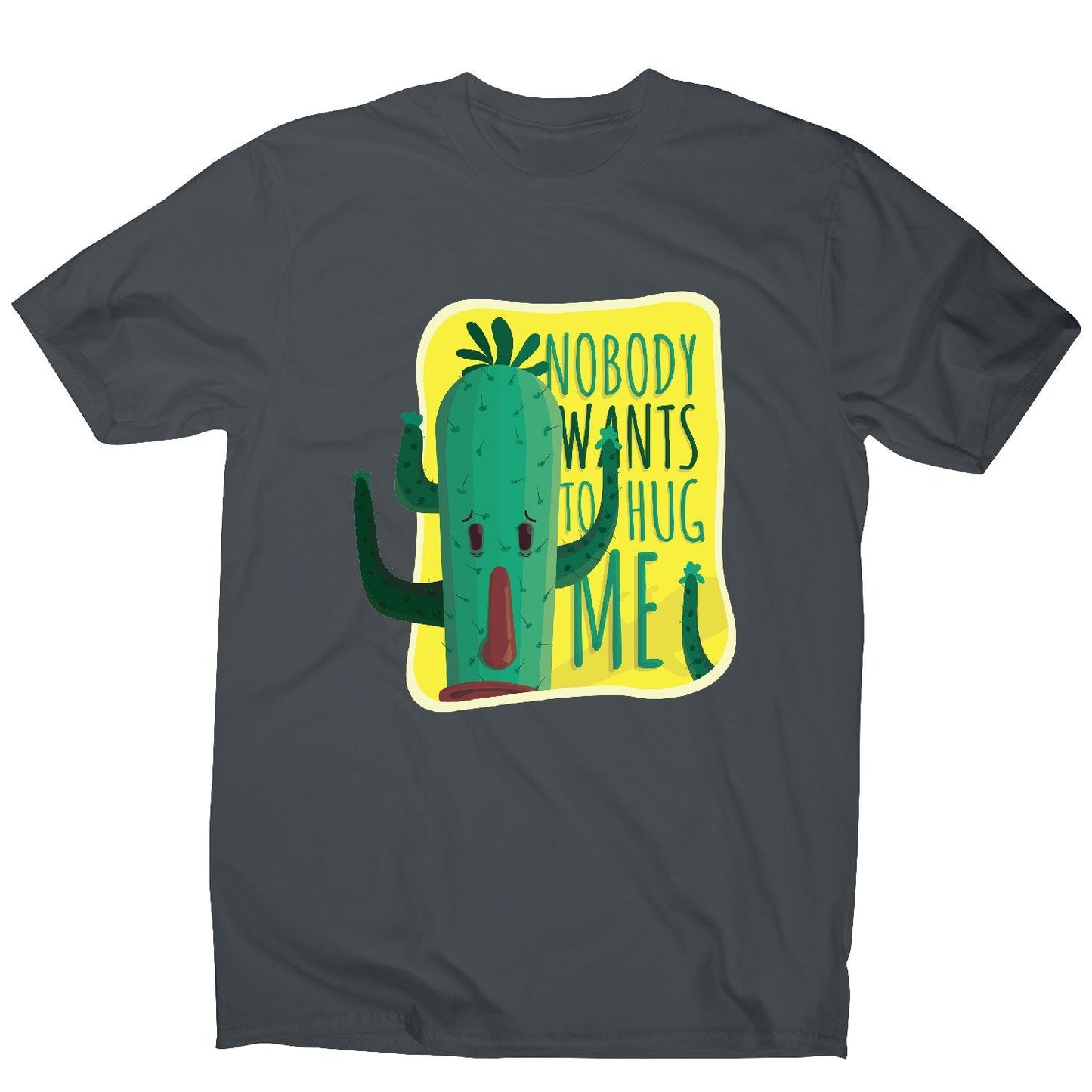 Funny cactus - men's t-shirt