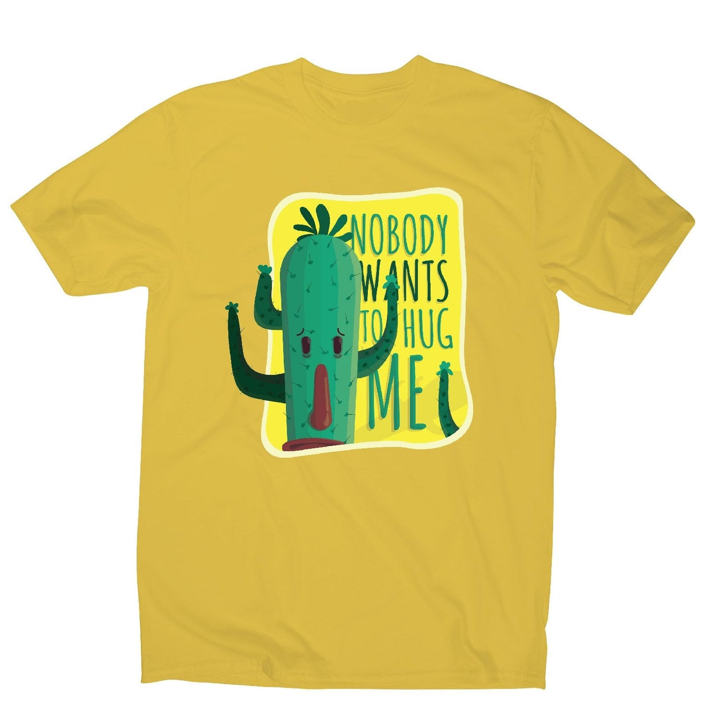 Funny cactus - men's t-shirt