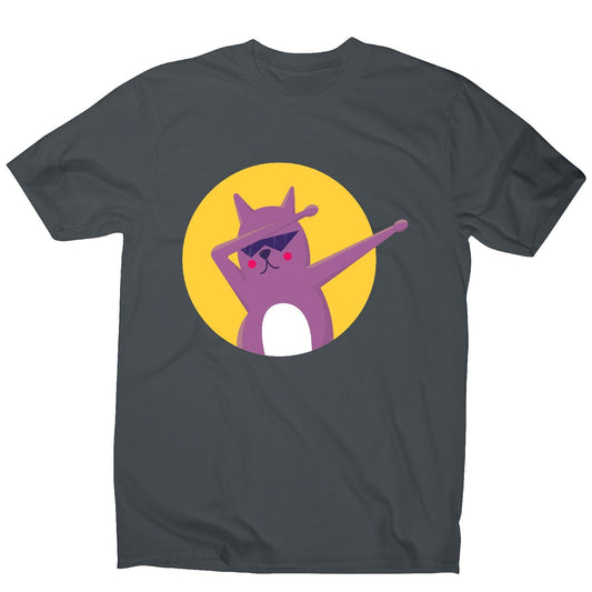 Funny cat dab - men's t-shirt