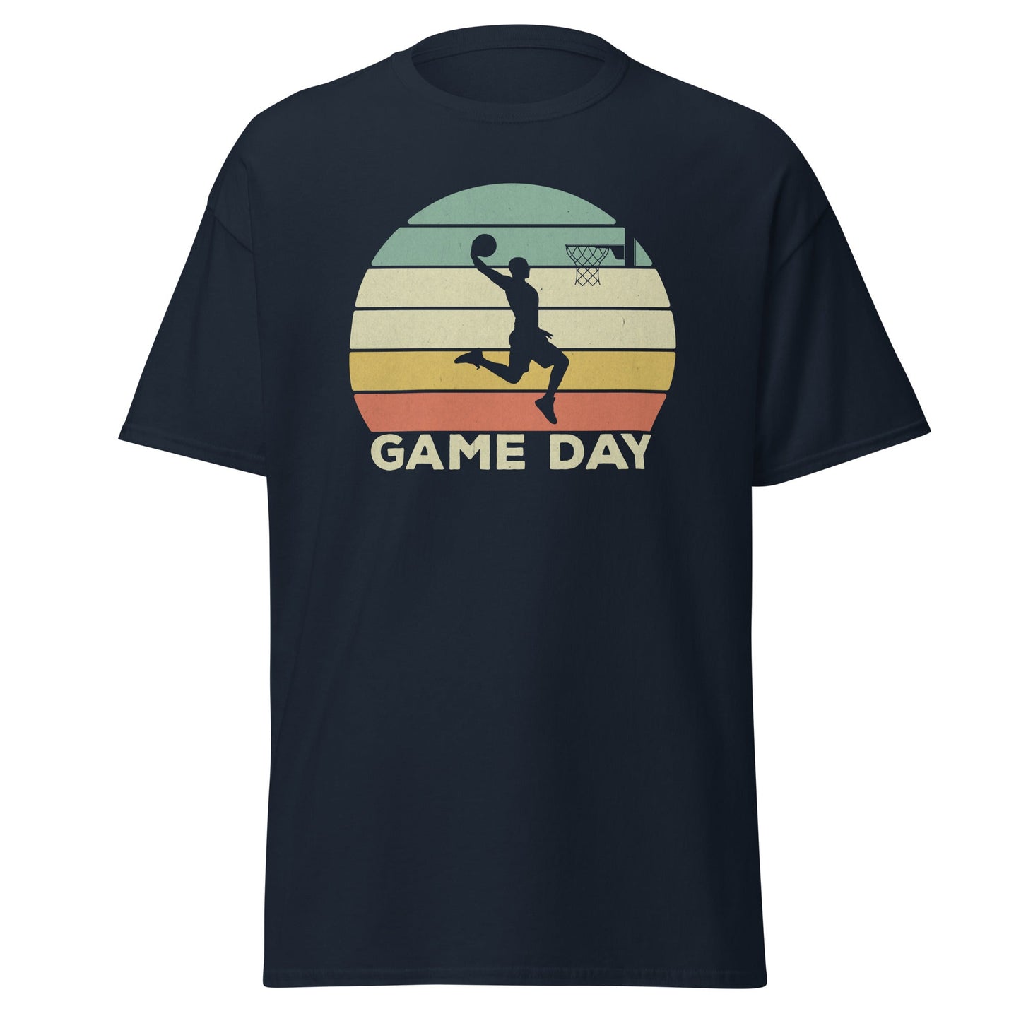 Game Day Basketball T-Shirt Ã¢â‚¬â€œ Fan Graphic Cotton Tee