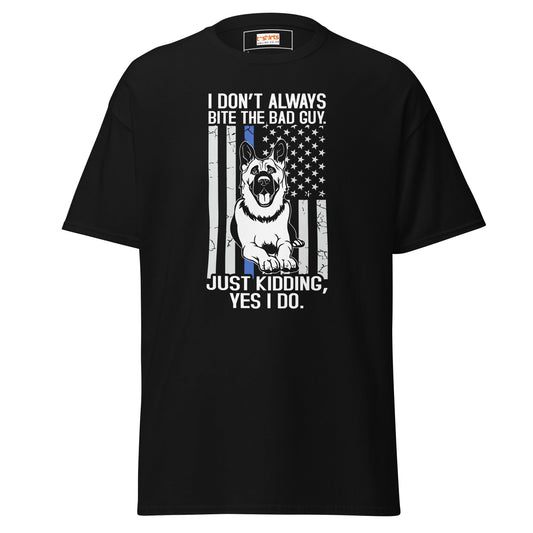 German Shepherd Police TÃ¢â‚¬â€˜Shirt Ã¢â‚¬â€œ KÃ¢â‚¬â€˜9 Unit Tribute Graphic Tee