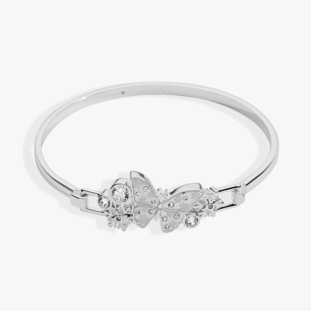 Glass Butterfly Tension Bangle