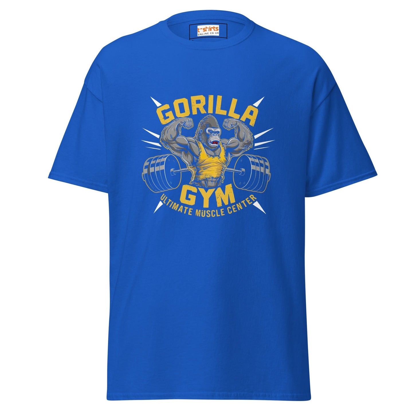 Gorilla Gym TÃ¢â‚¬â€˜Shirt Ã¢â‚¬â€œ Muscular Primate Workout Graphic Tee