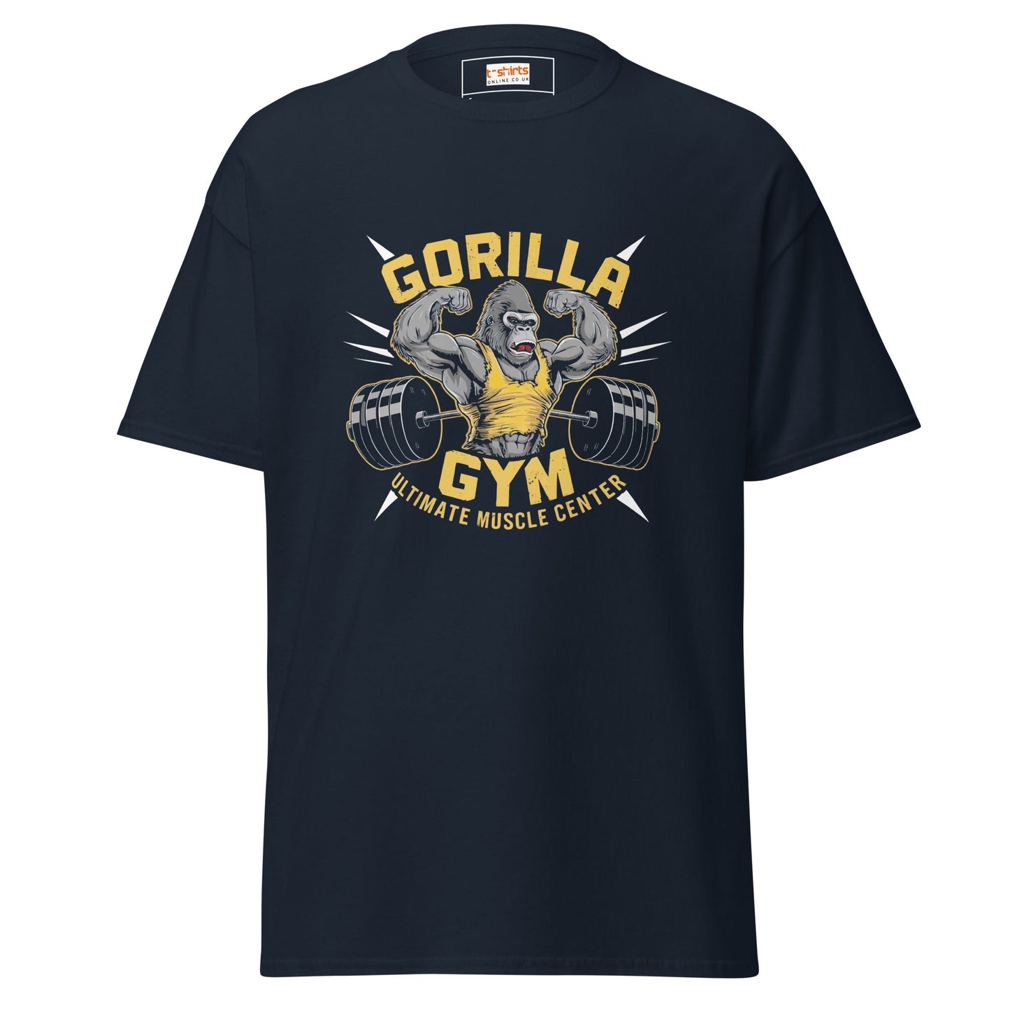 Gorilla Gym TÃ¢â‚¬â€˜Shirt Ã¢â‚¬â€œ Muscular Primate Workout Graphic Tee