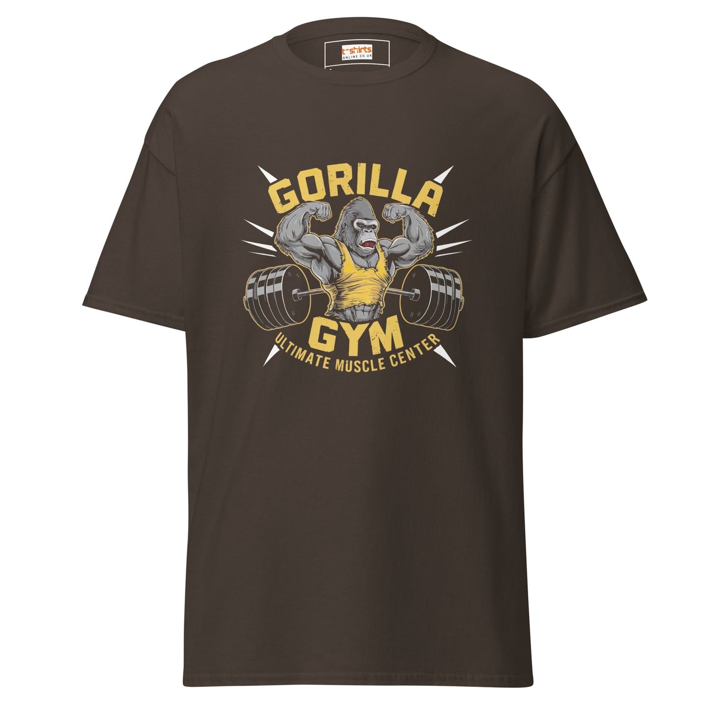 Gorilla Gym TÃ¢â‚¬â€˜Shirt Ã¢â‚¬â€œ Muscular Primate Workout Graphic Tee