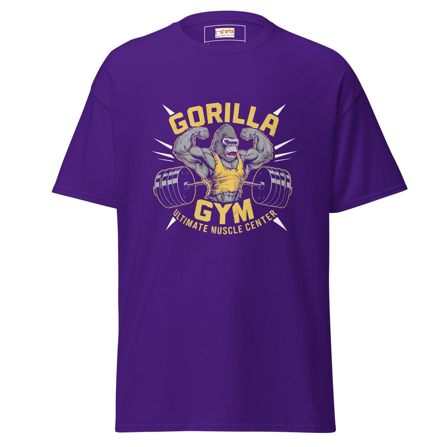 Gorilla Gym TÃ¢â‚¬â€˜Shirt Ã¢â‚¬â€œ Muscular Primate Workout Graphic Tee
