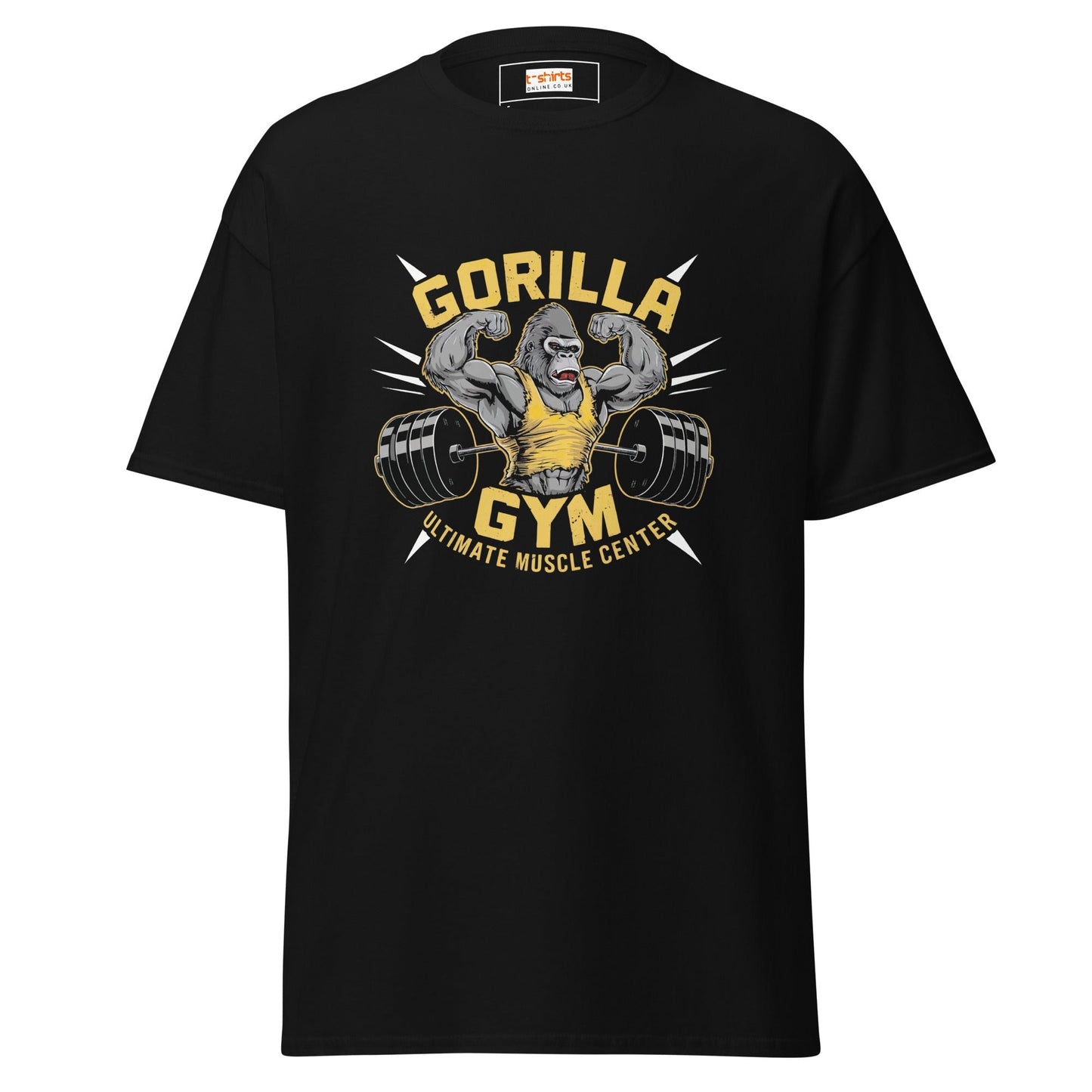 Gorilla Gym TÃ¢â‚¬â€˜Shirt Ã¢â‚¬â€œ Muscular Primate Workout Graphic Tee