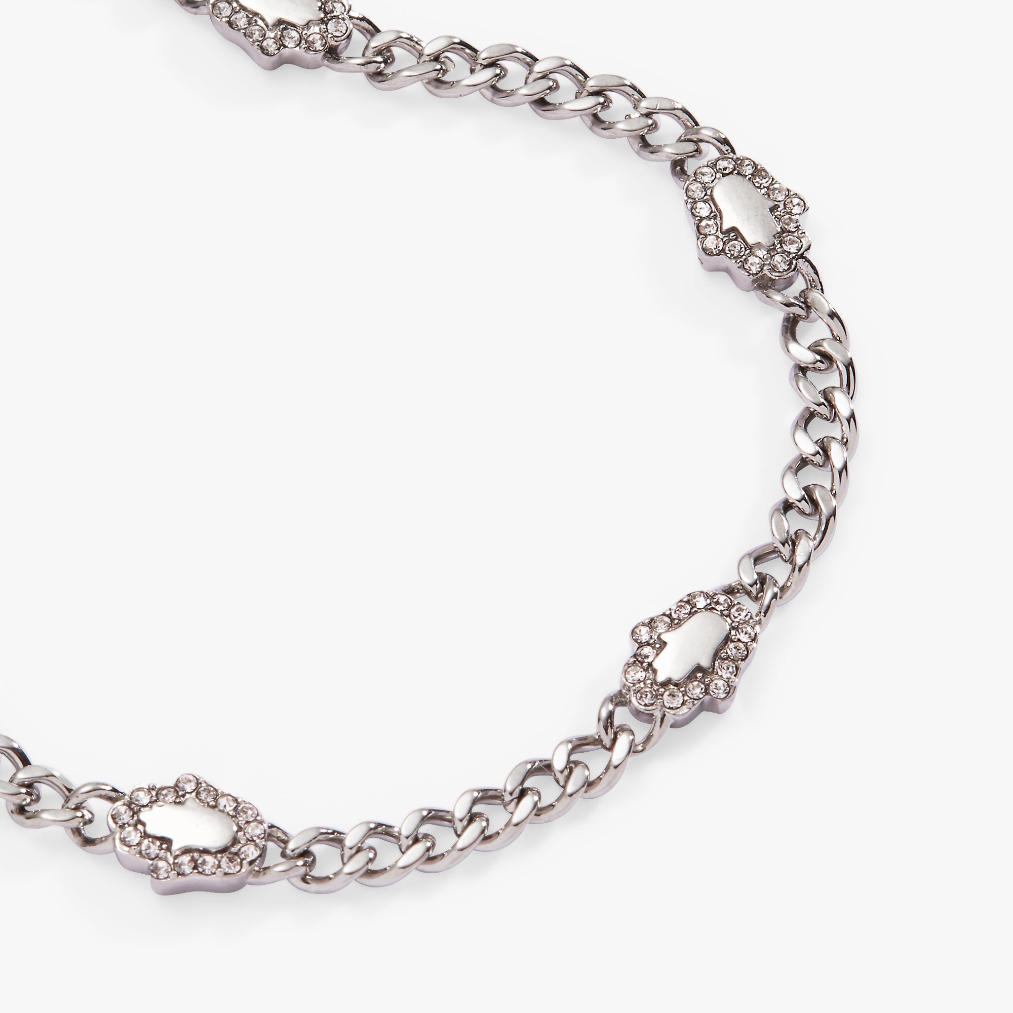 Hamsa Curb Chain Bracelet