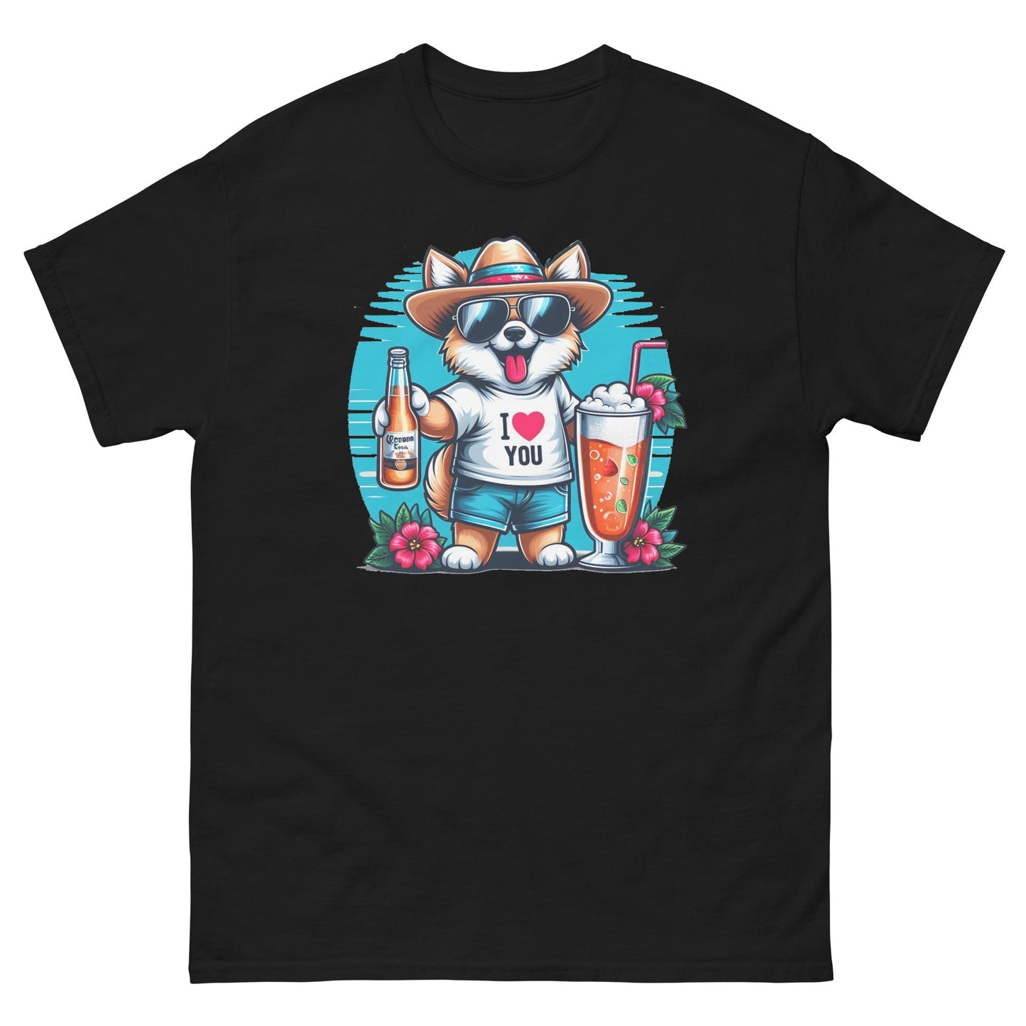 I Love Dogs TÃ¢â‚¬â€˜Shirt Cute Dog Lover Graphic Tee Unisex Cotton