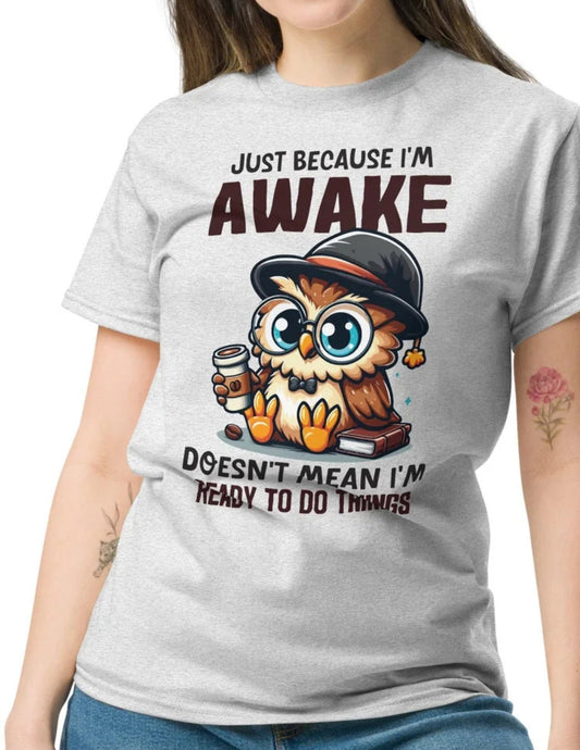 IÃ¢â‚¬â„¢m Not Ready Funny T-Shirt Ã¢â‚¬â€œ Hilarious Graphic Cotton Tee