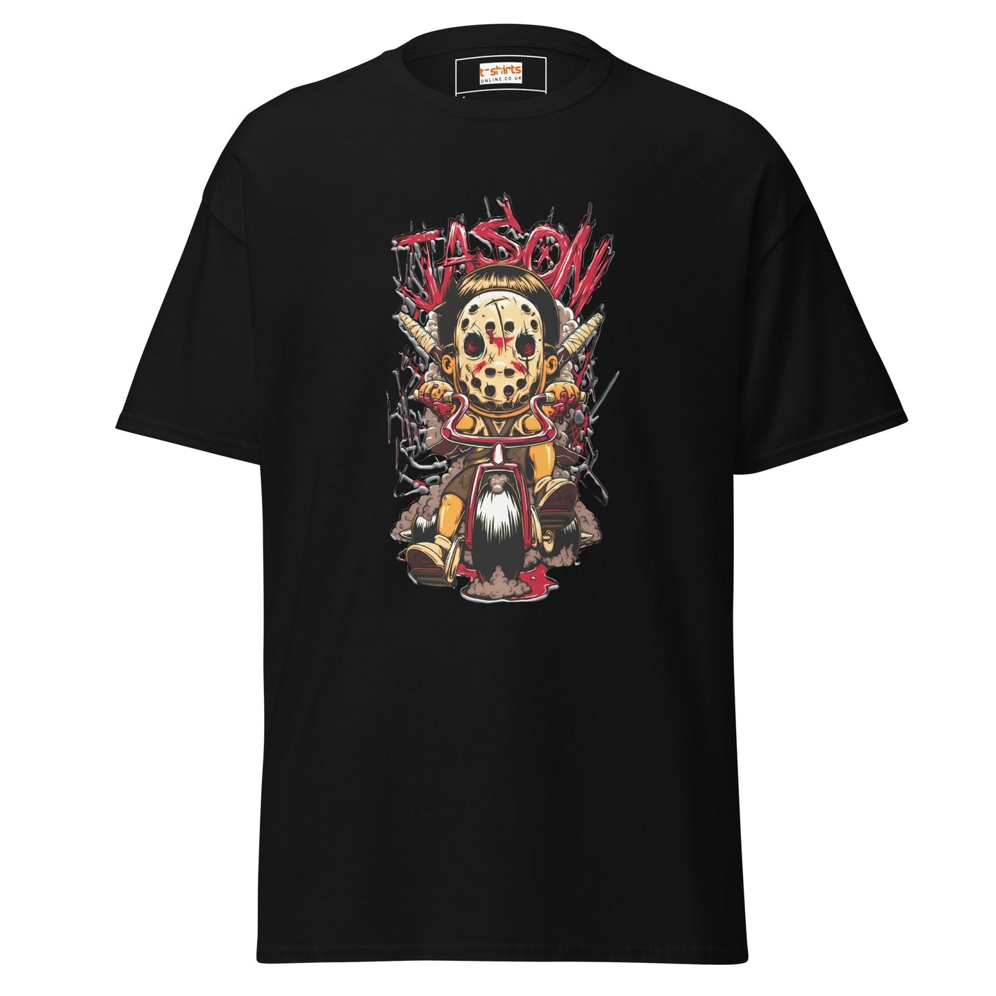 Jason Horror Movie TÃ¢â‚¬â€˜Shirt Classic Slasher Graphic Tee Unisex Cotton