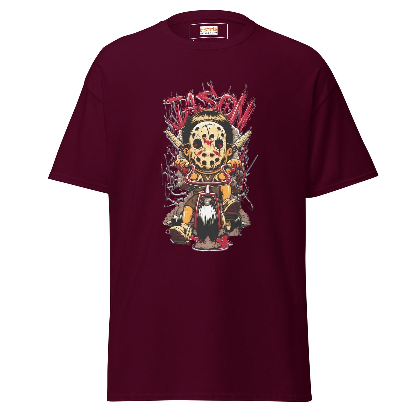 Jason Horror Movie TÃ¢â‚¬â€˜Shirt Classic Slasher Graphic Tee Unisex Cotton