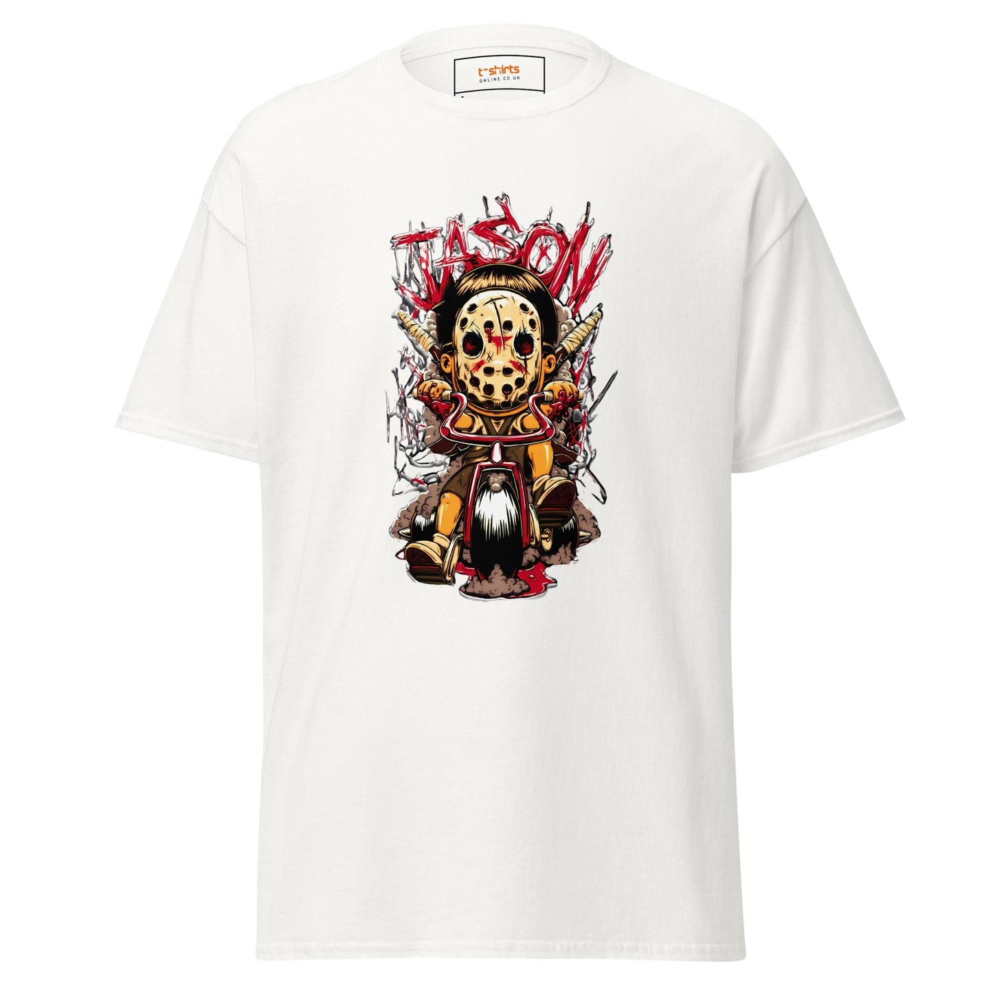 Jason Horror Movie TÃ¢â‚¬â€˜Shirt Classic Slasher Graphic Tee Unisex Cotton