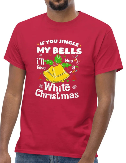 Jingle My Bells TÃ¢â‚¬â€˜Shirt Funny Adult Christmas Graphic Tee Mens Cotton