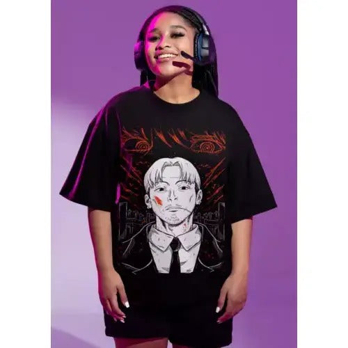 kishibe T-Shirt Chainsaw Man Deat,Anime,Manga T-Shirt Graphic Tee All Size