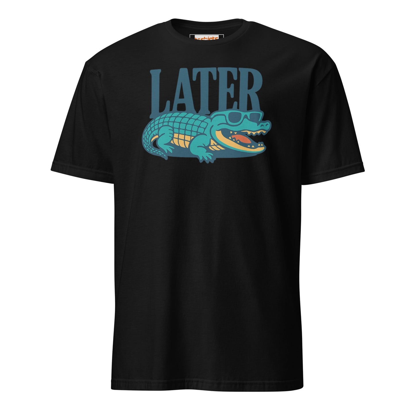 Cartoon Gator TÃ¢â‚¬â€˜Shirt Later Alligator Funny Goodbye Graphic Tee