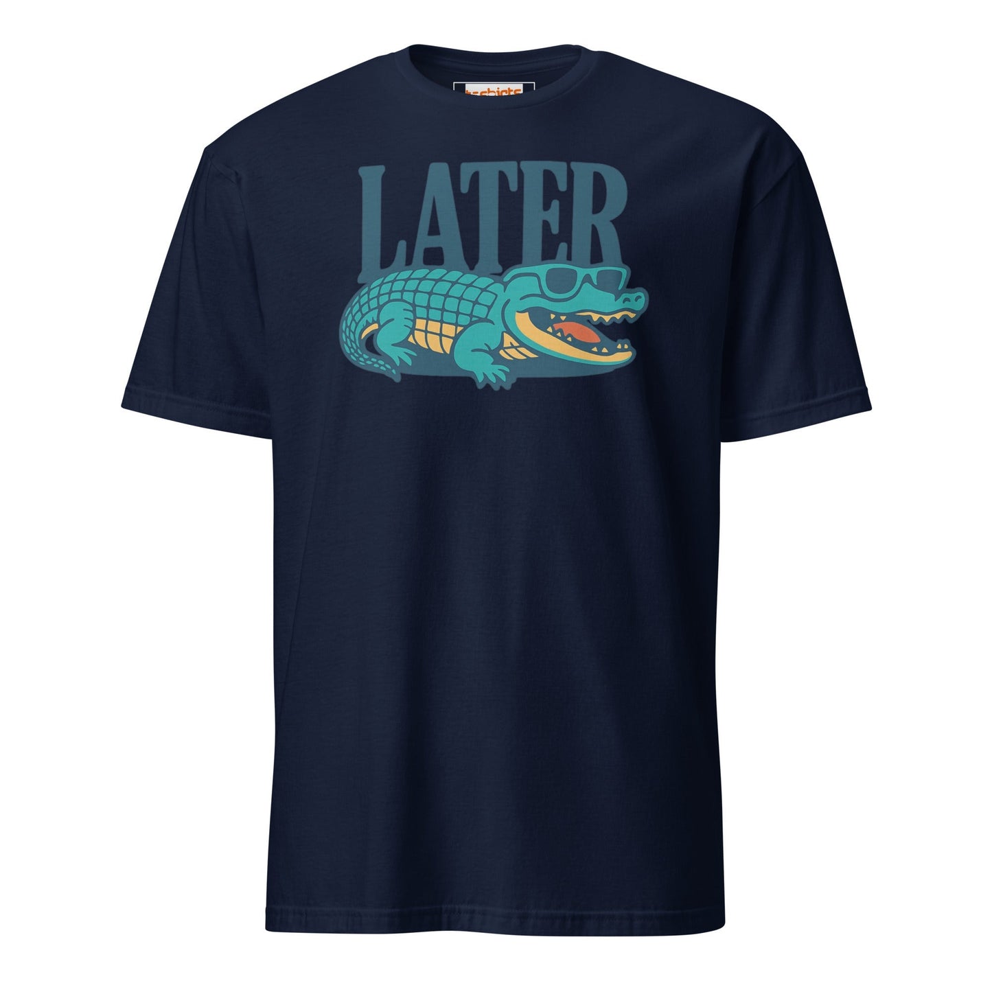 Cartoon Gator TÃ¢â‚¬â€˜Shirt Later Alligator Funny Goodbye Graphic Tee