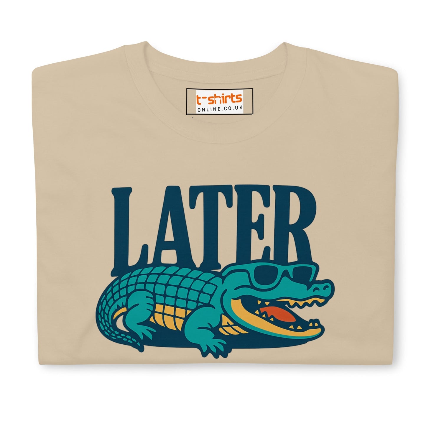 Cartoon Gator TÃ¢â‚¬â€˜Shirt Later Alligator Funny Goodbye Graphic Tee