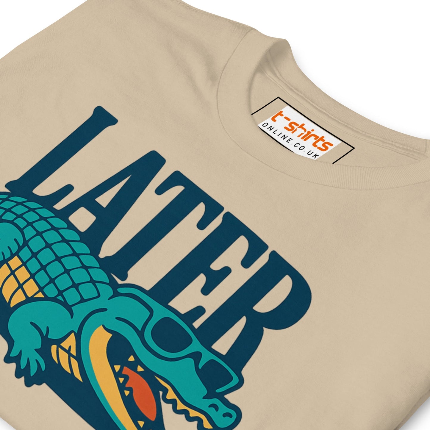 Cartoon Gator TÃ¢â‚¬â€˜Shirt Later Alligator Funny Goodbye Graphic Tee