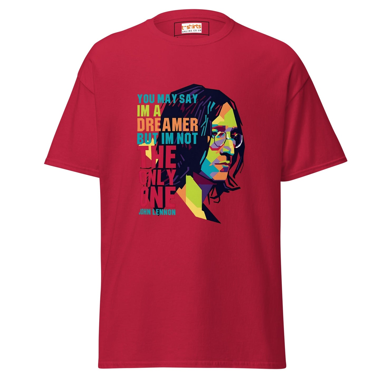 John Lennon TÃ¢â‚¬â€˜Shirt Legendary Music Icon Graphic Tee 100% Cotton
