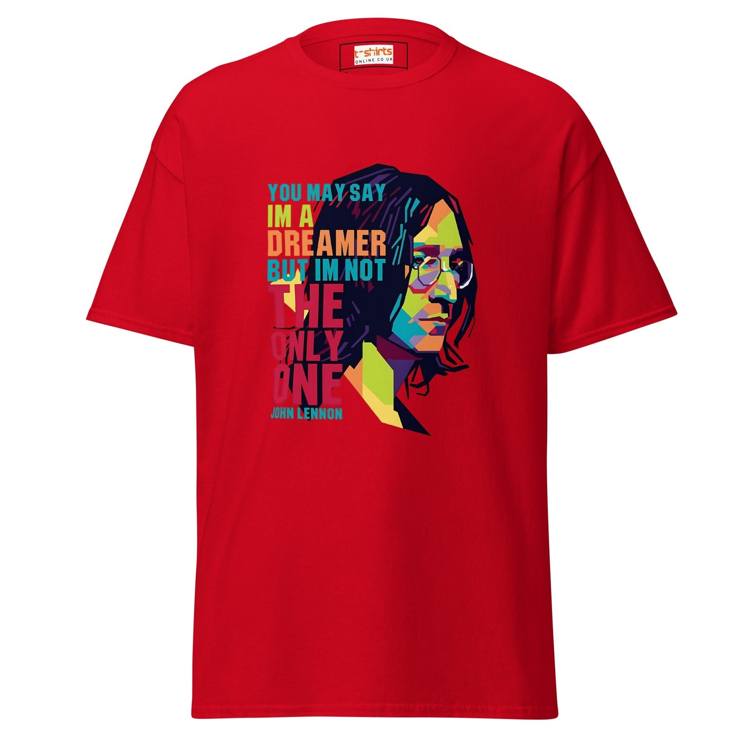 John Lennon TÃ¢â‚¬â€˜Shirt Legendary Music Icon Graphic Tee 100% Cotton