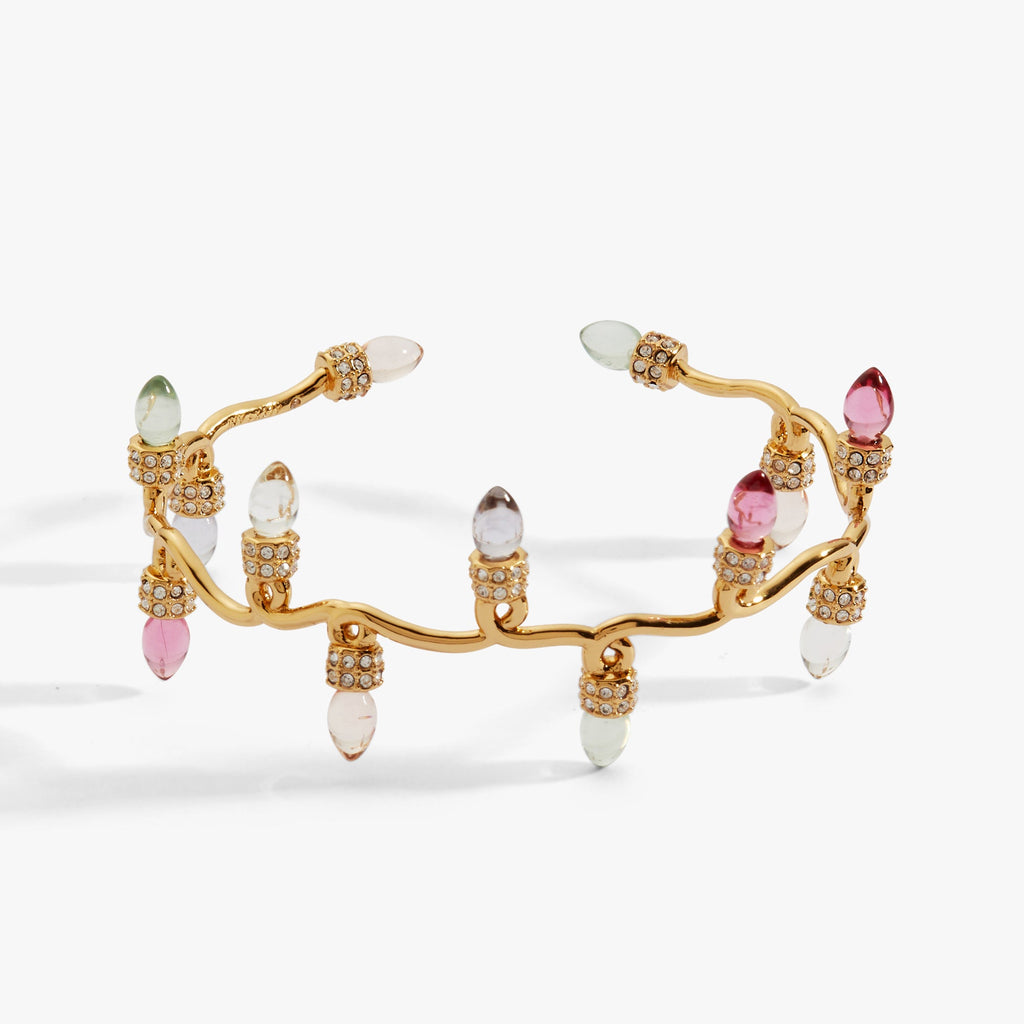 Christmas Muted Light Bulb Cuff