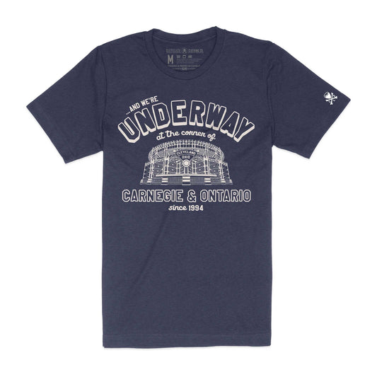 Underway At The Corner - Mens/Unisex Crew T-Shirt