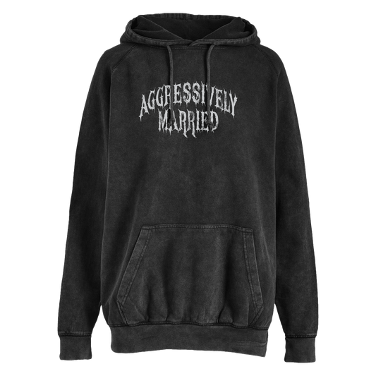 Aggressively Married Vintage Hoodie