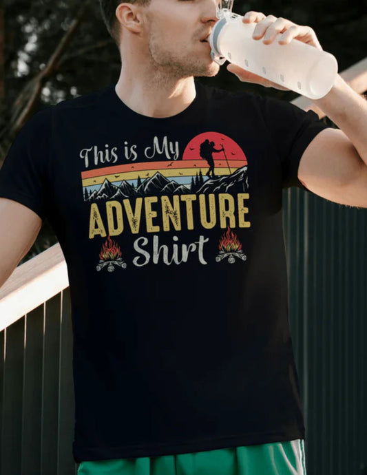My Adventure Shirt Ã¢â‚¬â€œ Hiking Graphic Cotton Tee for Outdoor Enthusiasts