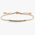 March Everyday Birthstone Pave Bolo Bracelet