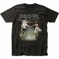 pierce the veil selfish machines black short sleeve cotton t-shirt unisex black