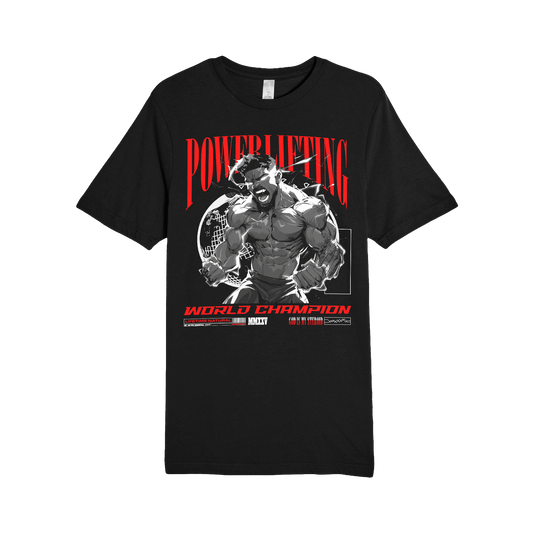 Powerlifting World Champion Oversized Tee