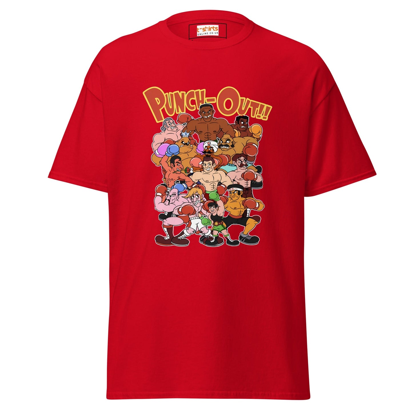 Classic Punch Out TÃ¢â‚¬â€˜Shirt 80s Arcade Game Graphic Tee for Gamers