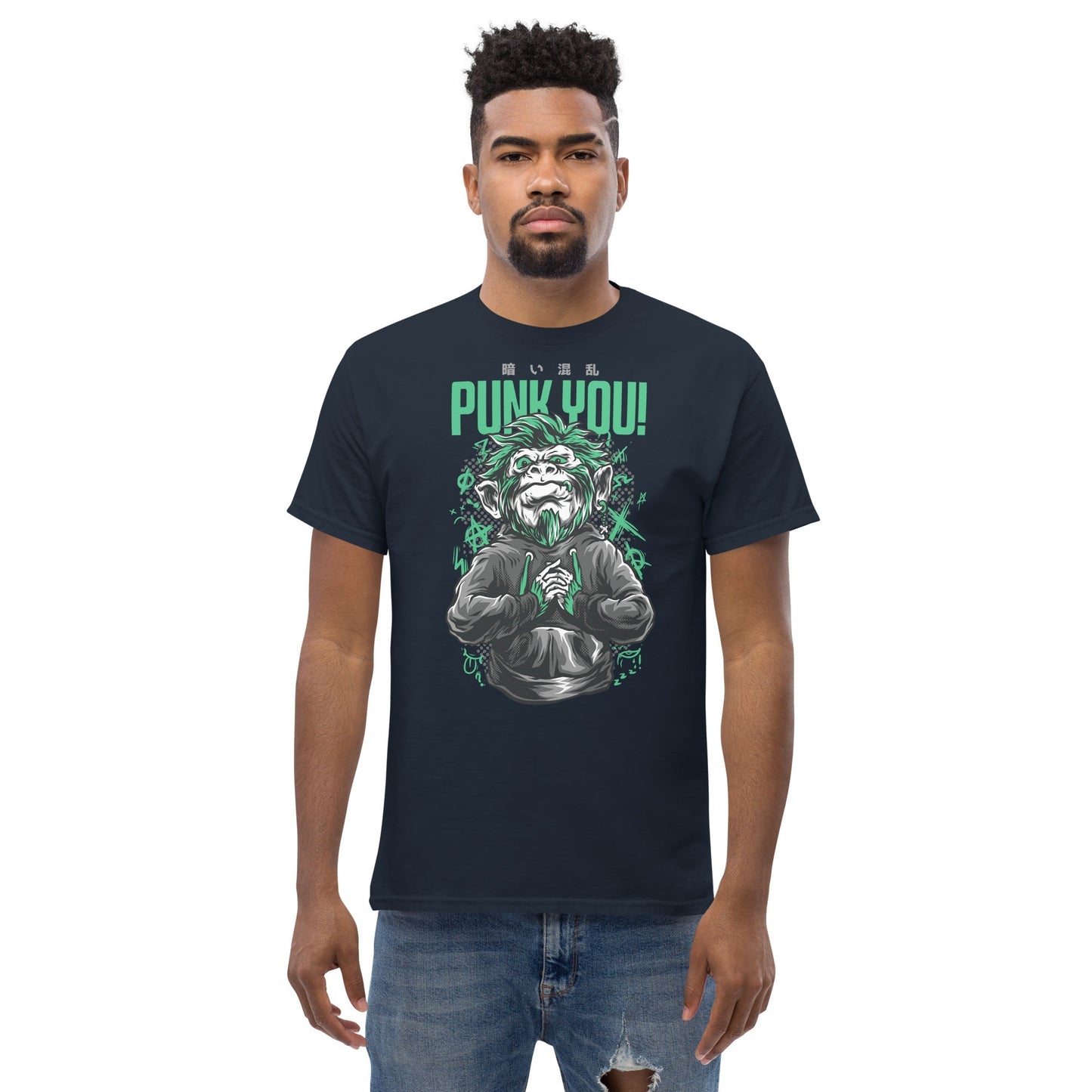 Punk You Graphic Tee MenÃ¢â‚¬â„¢s Rebel Style Statement Cotton TÃ¢â‚¬â€˜Shirt