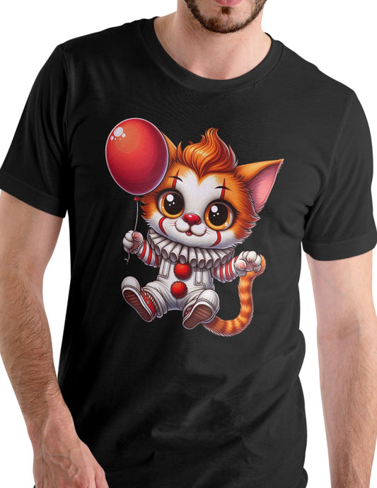 Purrywise Cat T-Shirt Ã¢â‚¬â€œ Funny Spooky Cat Graphic Cotton Tee