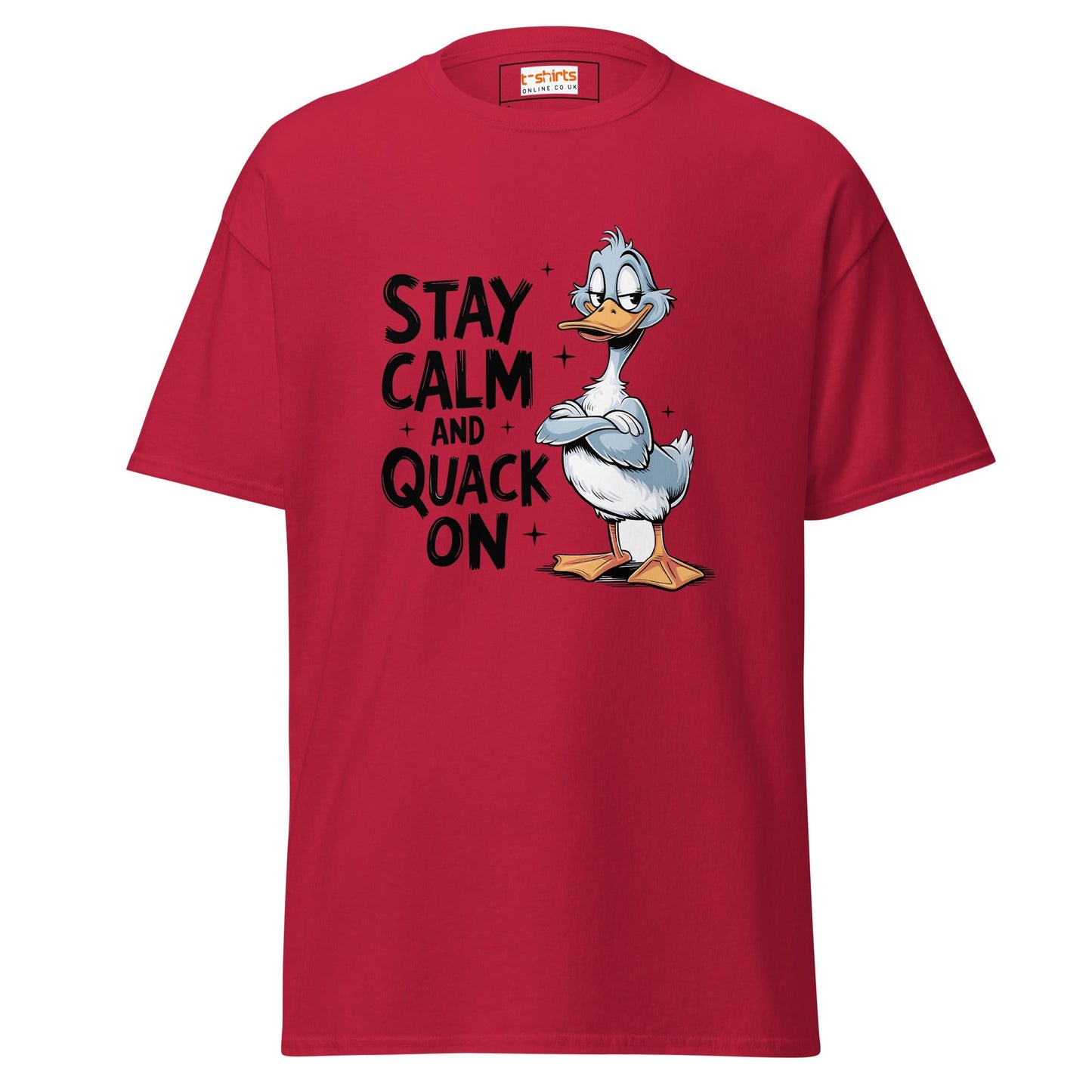 Quack On Gaming T-Shirt Ã¢â‚¬â€œ Funny Duck Gamer Graphic Cotton Tee
