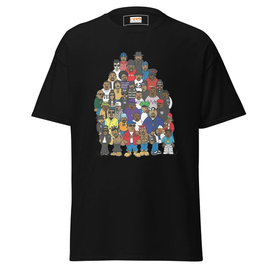 Legendary Rappers TÃ¢â‚¬â€˜Shirt Classic Music Icons Graphic Cotton Tee