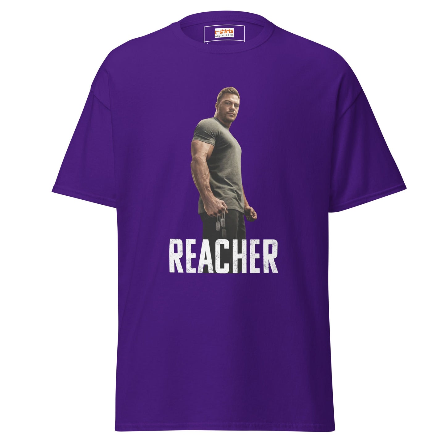 Reacher TV Show TÃ¢â‚¬â€˜Shirt Action Hero Graphic Tee Unisex Cotton
