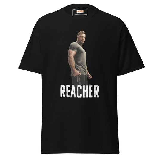Reacher TV Show TÃ¢â‚¬â€˜Shirt Action Hero Graphic Tee Unisex Cotton