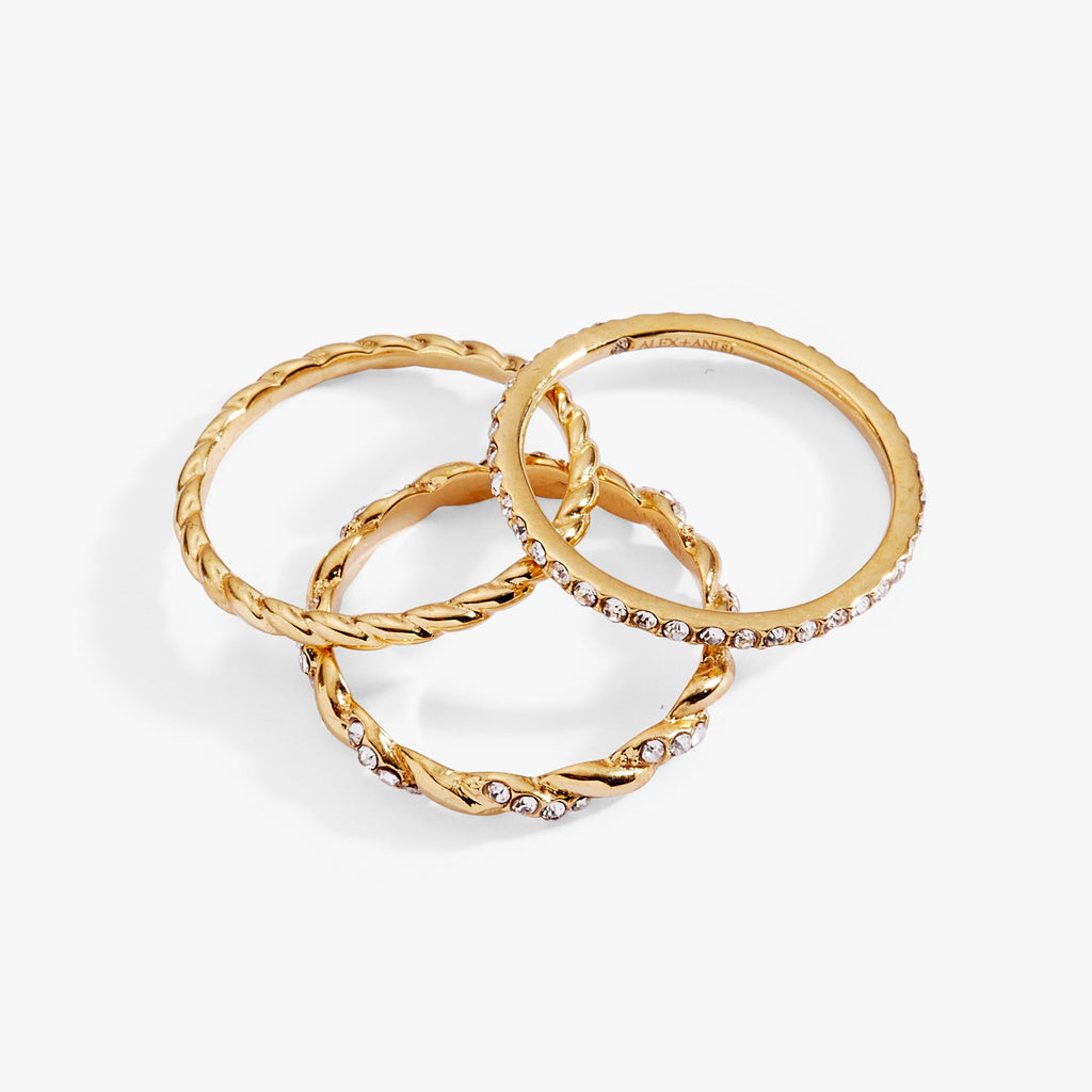 Rope Stacking Ring Set of 3