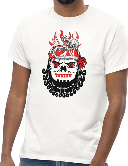 Samurai Skull Graphic Tee Ã¢â‚¬â€œ Premium Skull T-Shirt for Men & Women